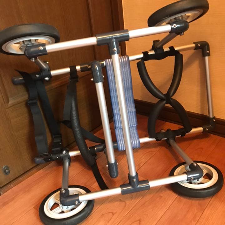 コーギー用4輪歩行器 Mサイズ コーギー4輪リハビリ食事補助犬用車椅子