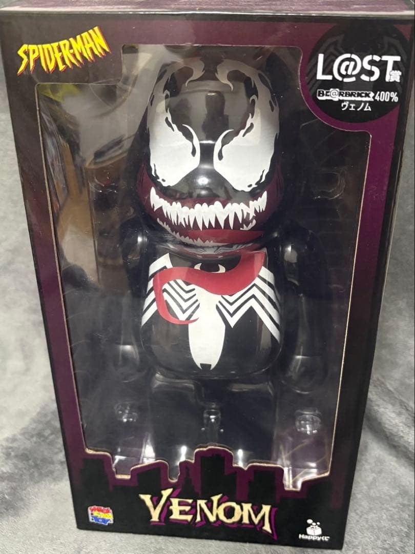 BE@RBRICK 400% ヴェノム スパイダーマン 未開封 - メルカリ