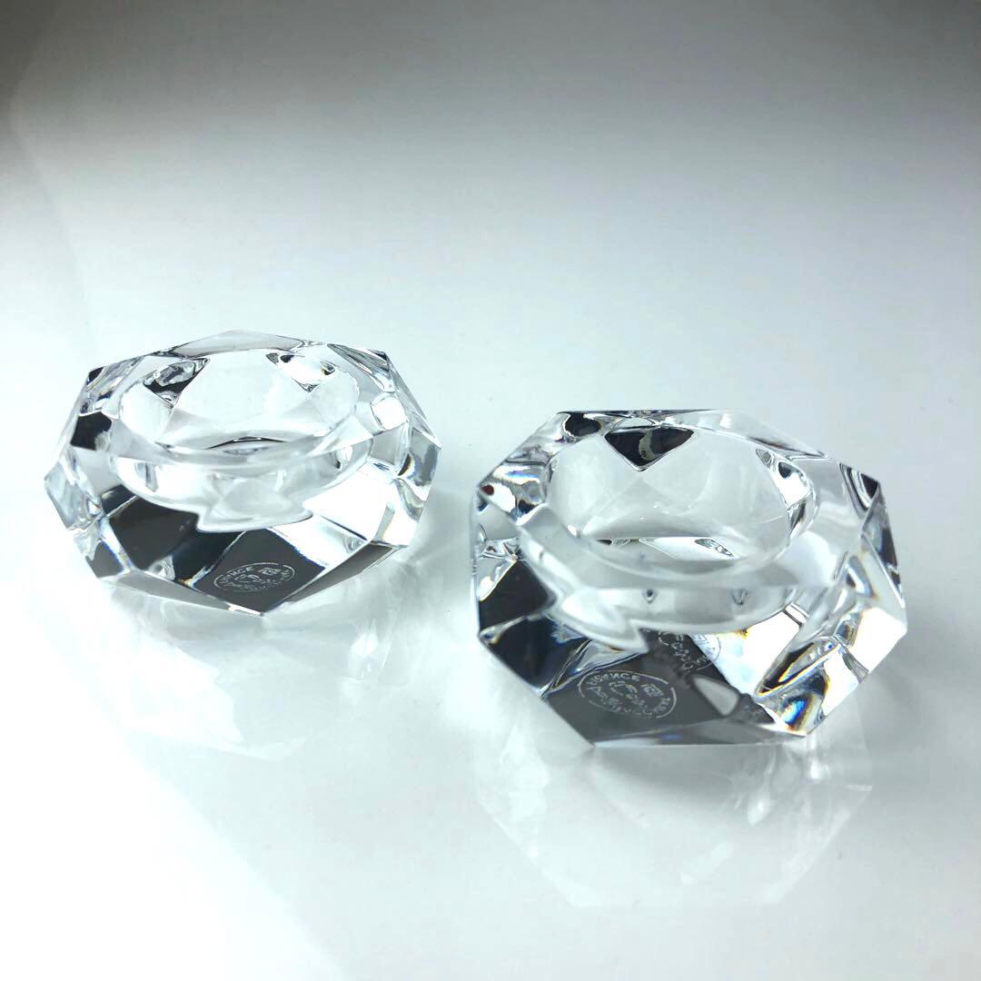 バカラ キャンドルホルダー 2個セット