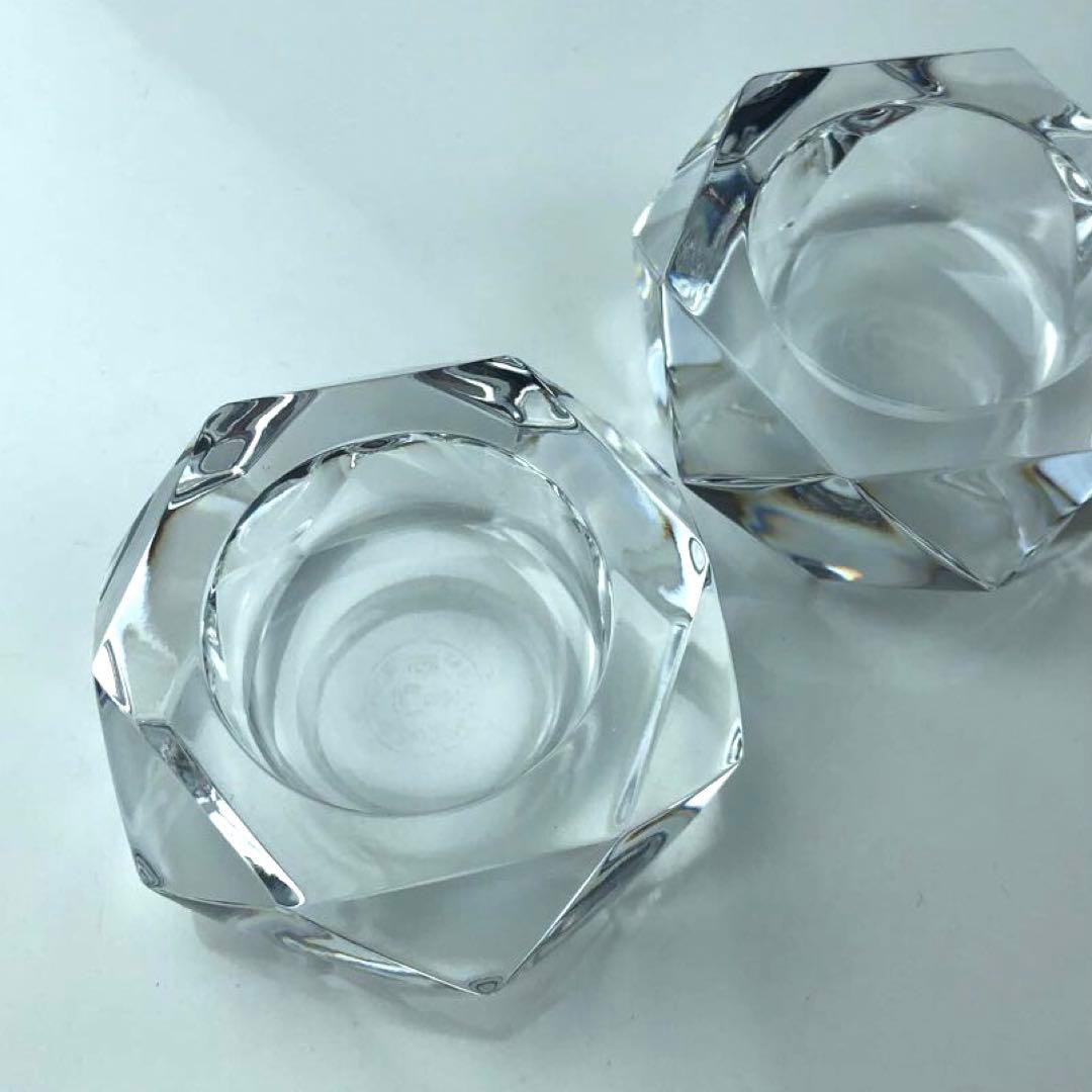 バカラ キャンドルホルダー 2個セット