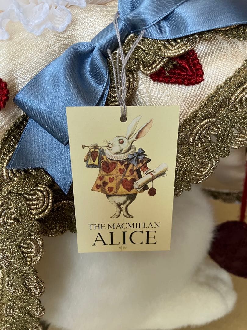 THE MACMILLAN ALICE トランプうさぎ　ぬいぐるみ