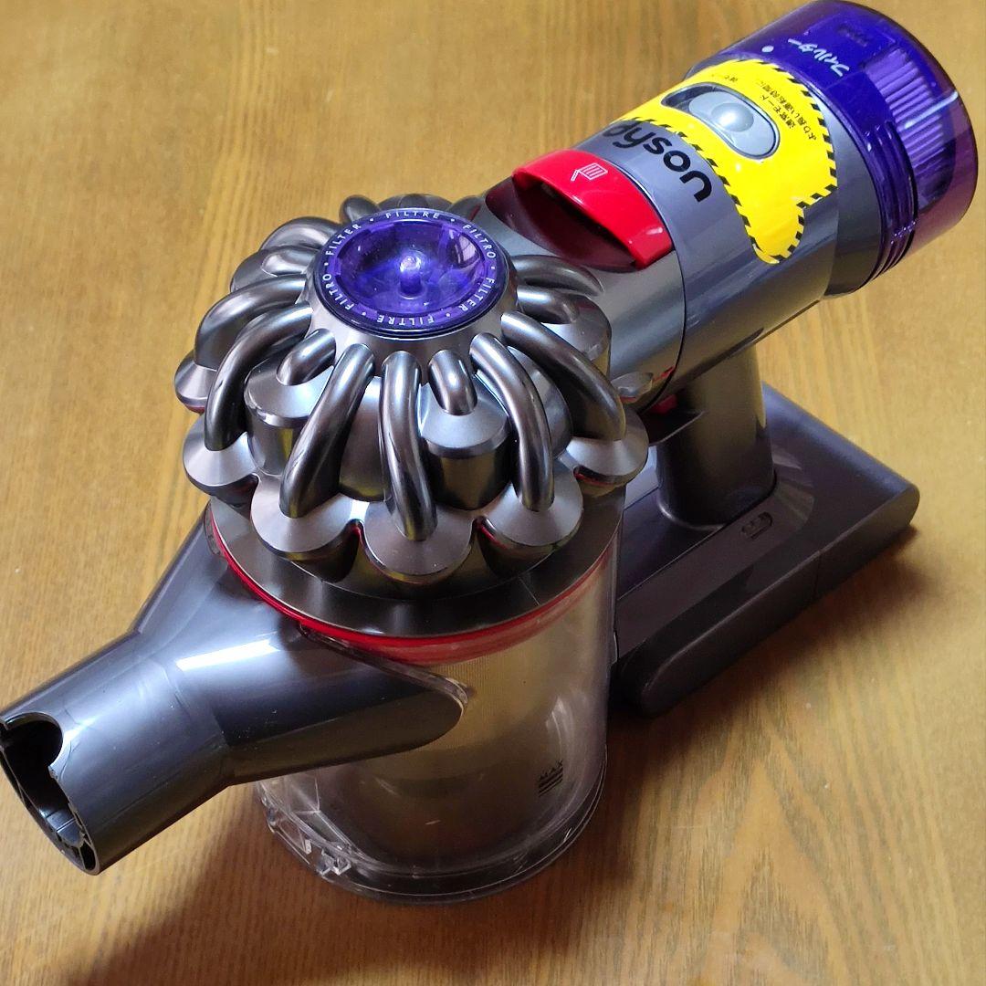 ダイソンV8 SV10K掃除機 完全分解清掃済み動作品 純正バッテリー2つ