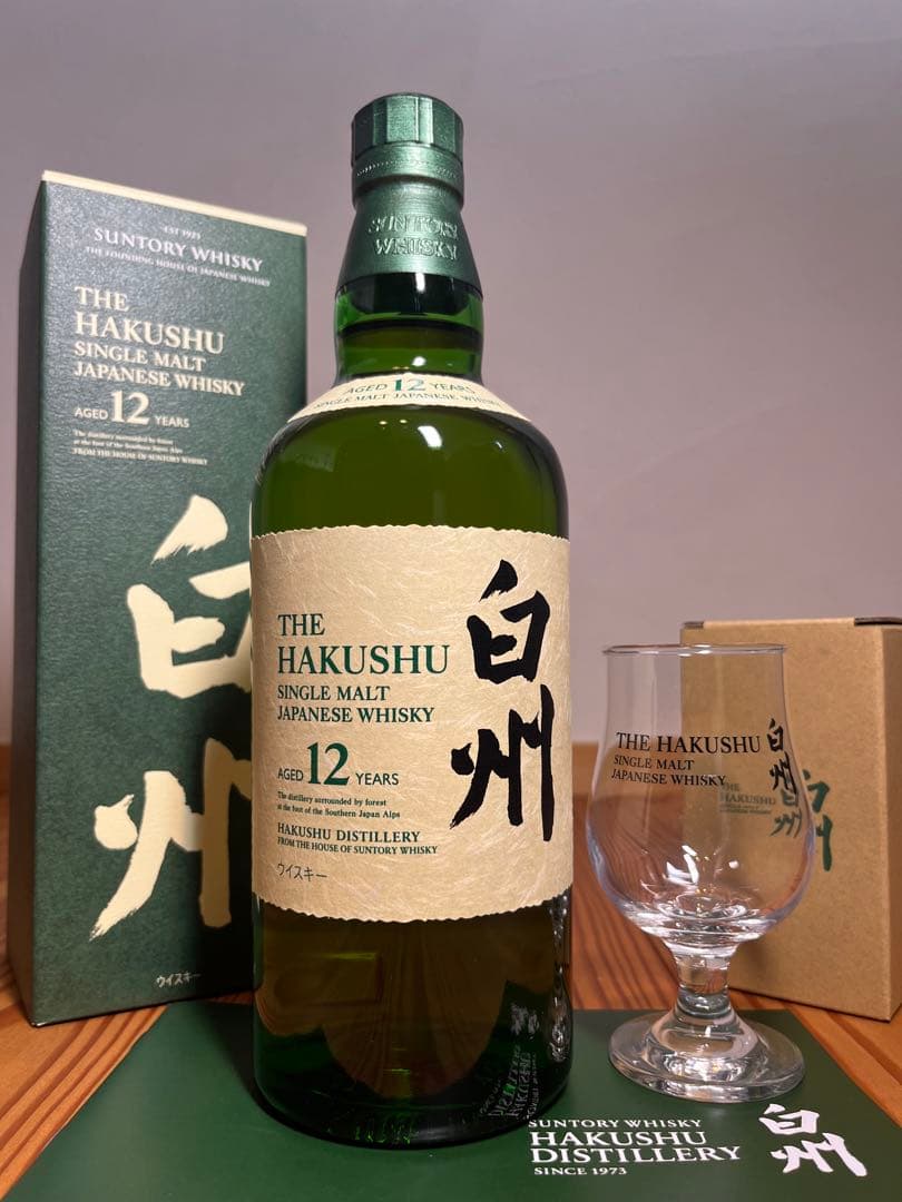 新品】SUNTORY サントリー白州 12年シングルモルトウイスキー700ml