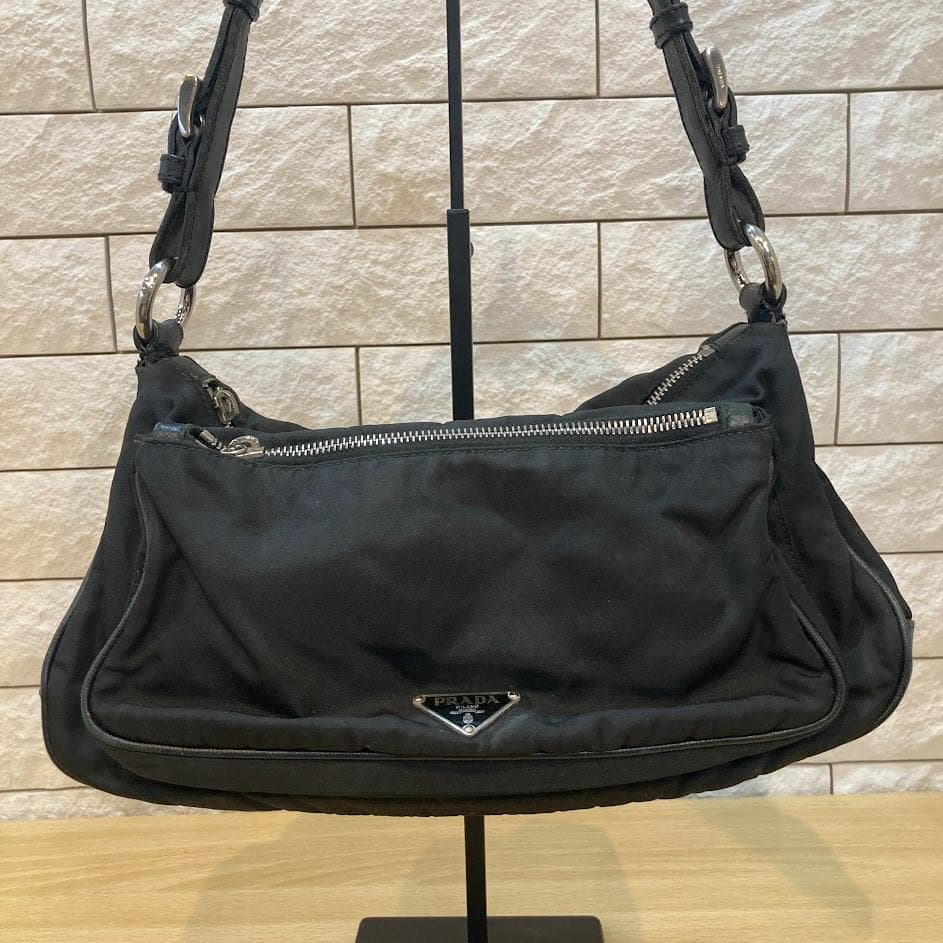 PRADA プラダ ナイロン ショルダーバッグ 肩掛け ハンドバッグ