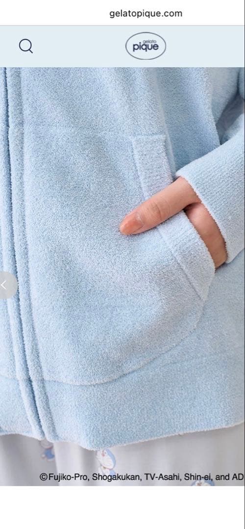 GELATO PIQUE ドラえもんコラボパーカー