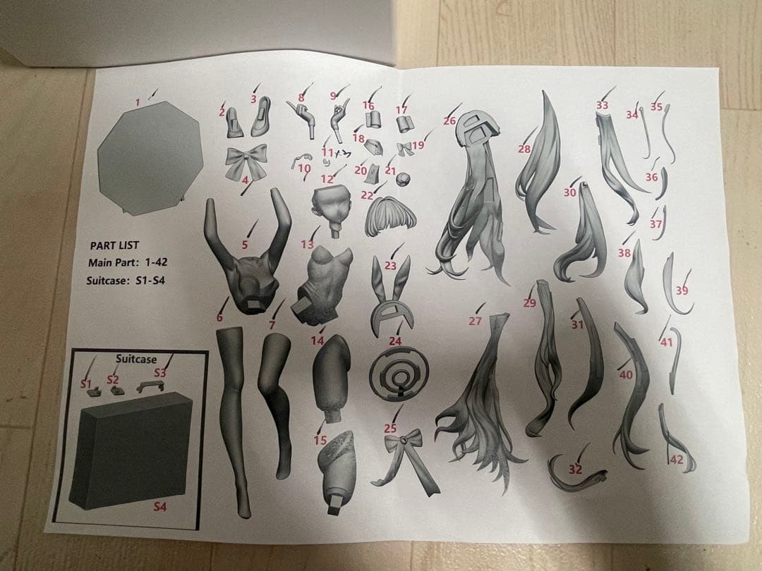 ロ*ゼ様 Epic-Works製/ブルーアーカイブ トキ（バニー）【未組み立て、