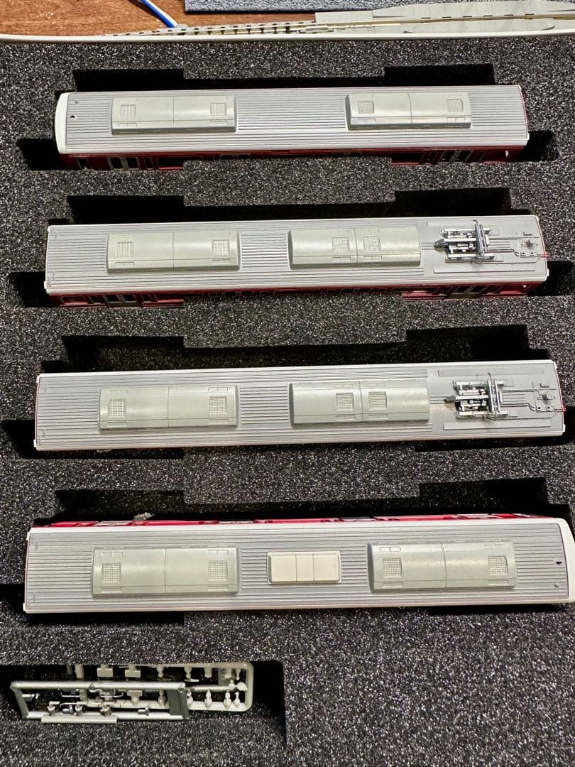 【現状品】 31794 小田急1000形 赤 4両編成セット