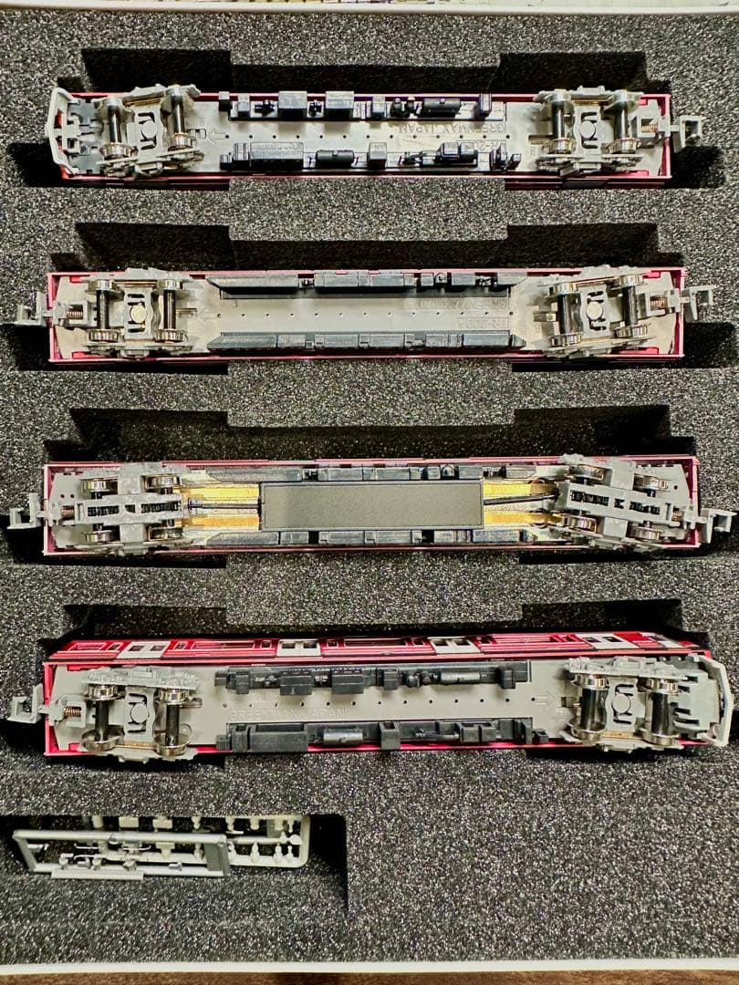 【現状品】 31794 小田急1000形 赤 4両編成セット