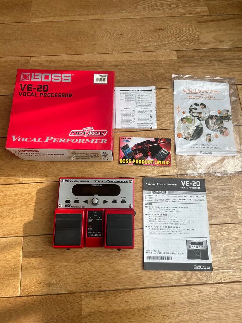 【動作確認済み】BOSS VE-20 ボーカルプロセッサー