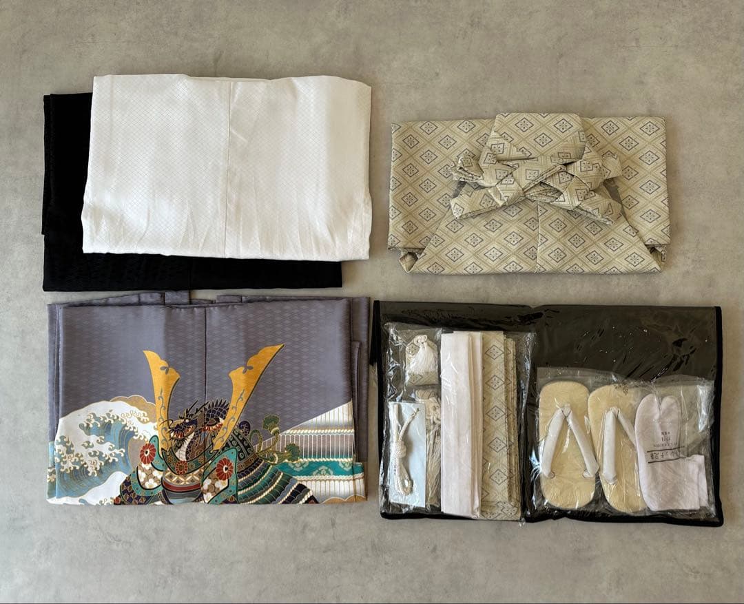 KYOETSU [キョウエツ] 七五三 5歳男の子 着物 フルセット 羽織 袴