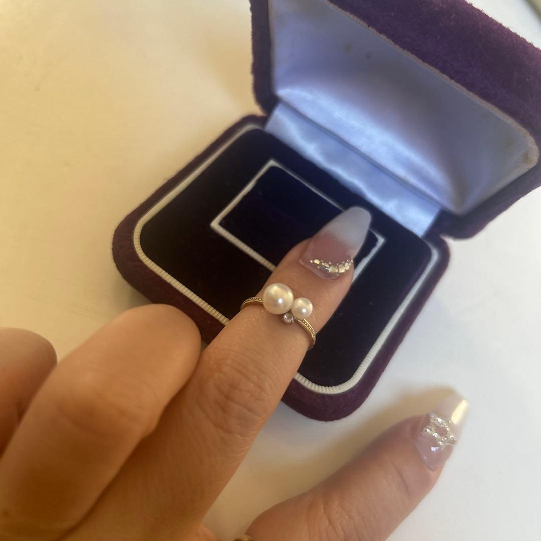 k10 パール　リング