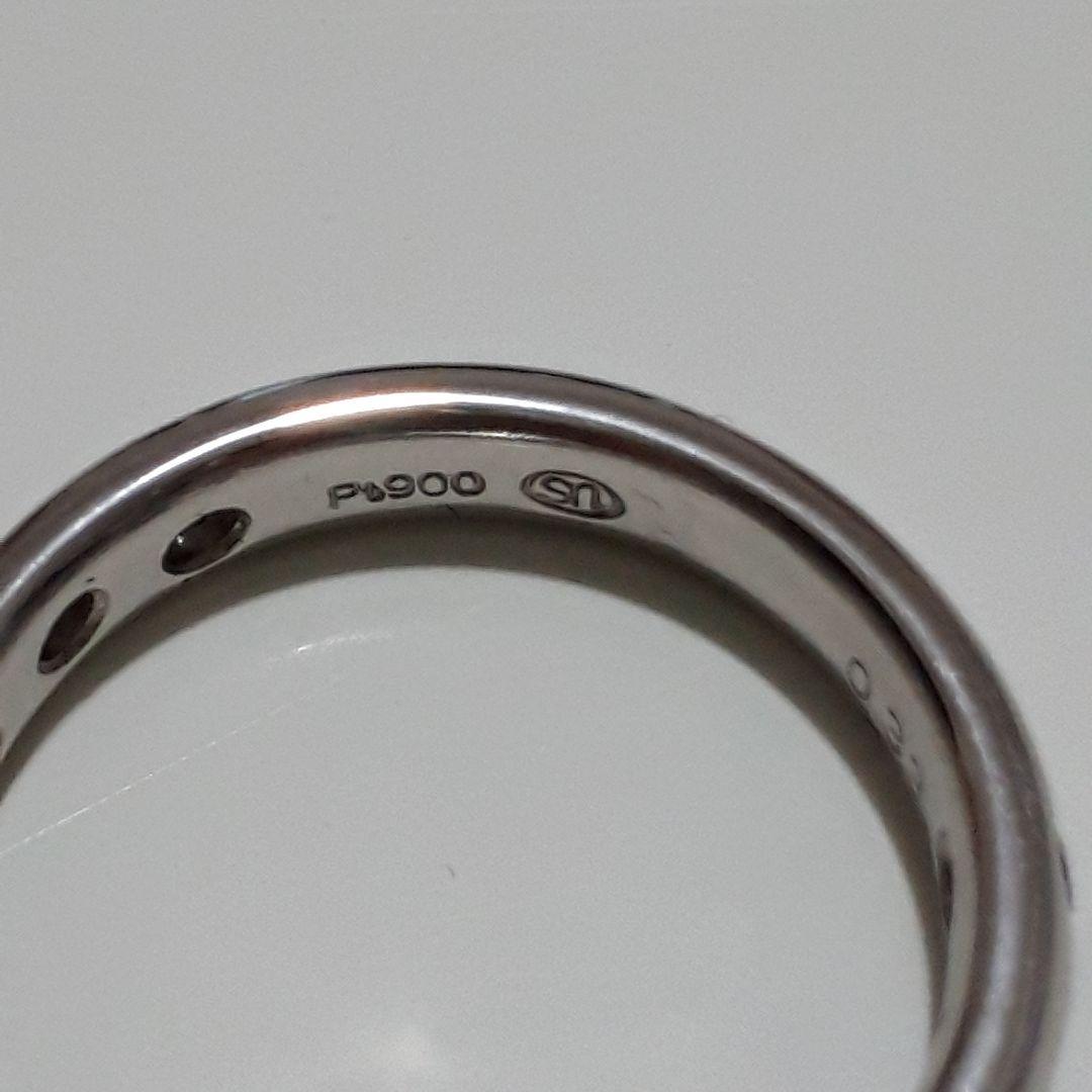 1/5まで値下げ中❗Pt900❤️ダイヤモンドドッツリング