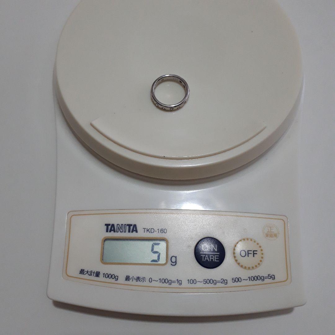 1/5まで値下げ中❗Pt900❤️ダイヤモンドドッツリング