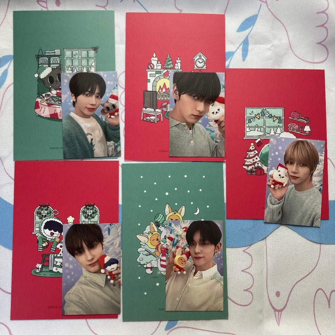 TXT sbs 歌謡大典 ggum ポストカード サノク トレカ 5枚 - メルカリ