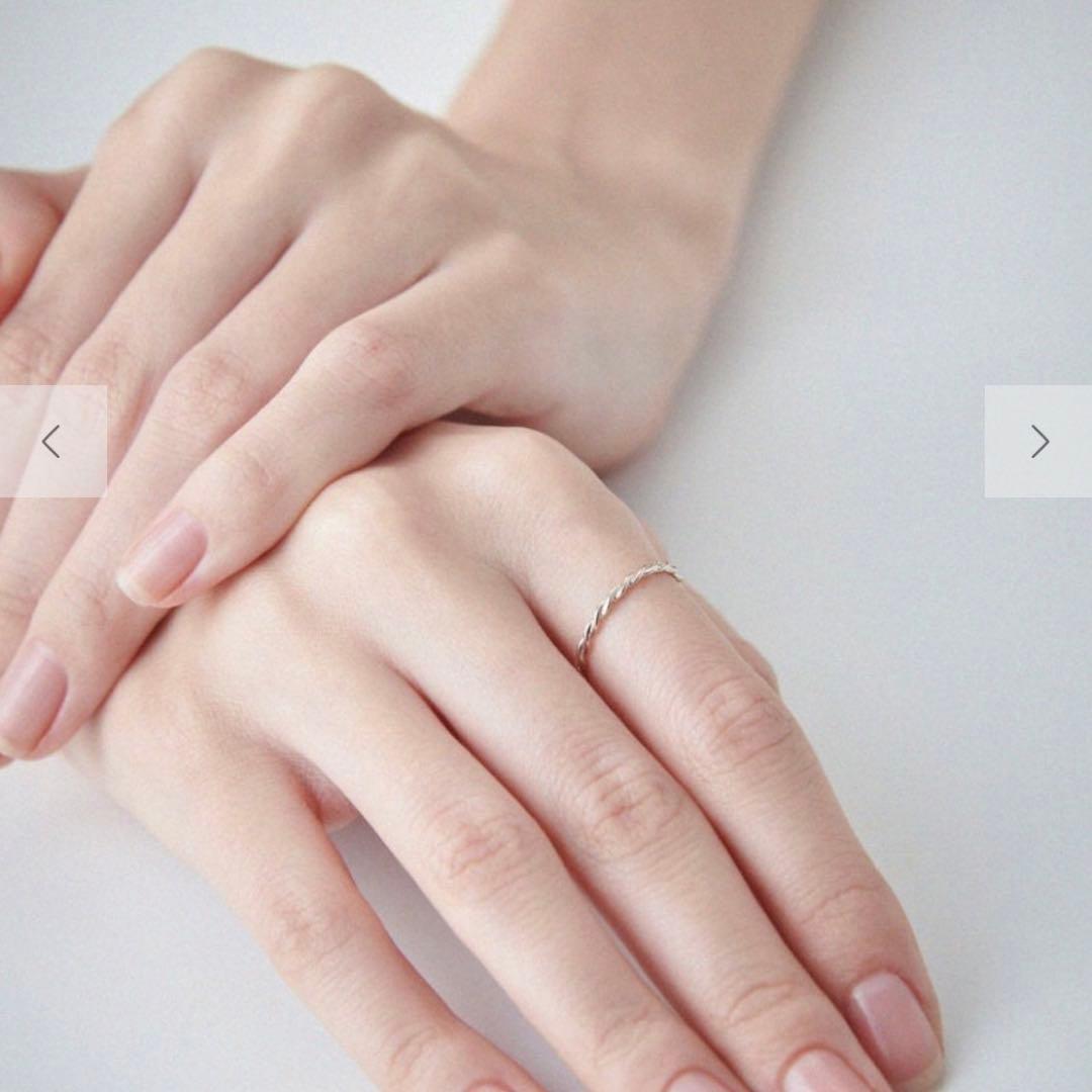 ete K10MPG ツイストリング 3号 エテ ピンクゴールド ピンキーリング