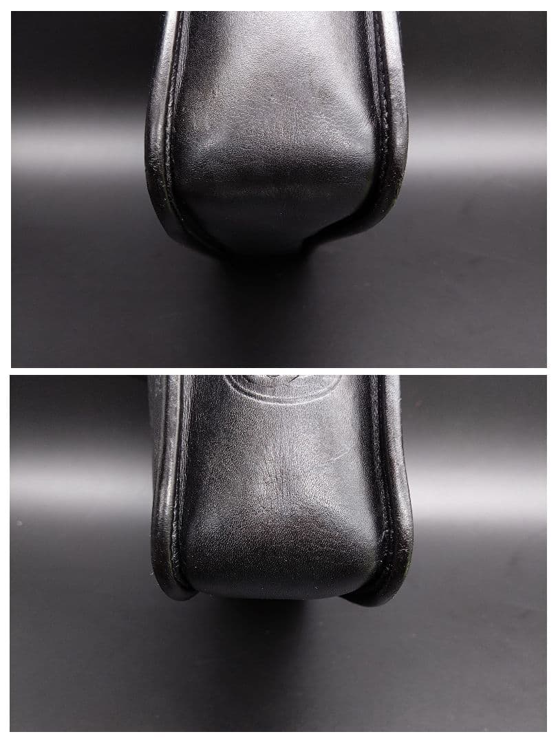 GUCCI ショルダーバッグ GG柄 クロスボディ バッグ 黒 オールドグッチ