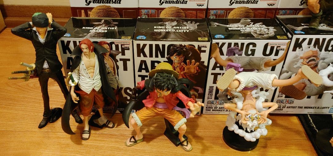 ワンピース レア KING OF ARTIST 開封品　25体まとめ売り