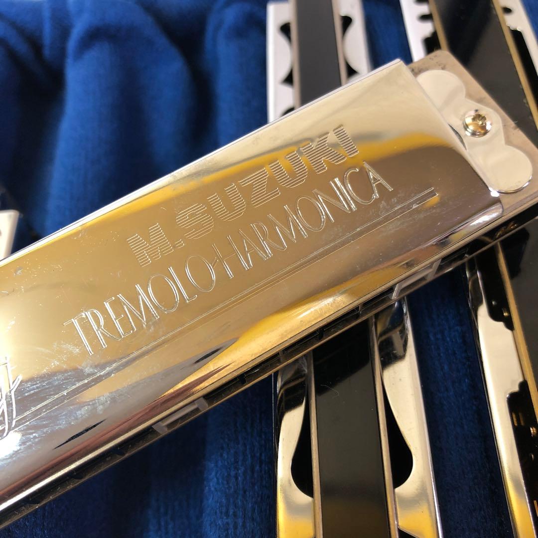 て78● スズキ複音ハーモニカハミングSU-21 Humming 5本