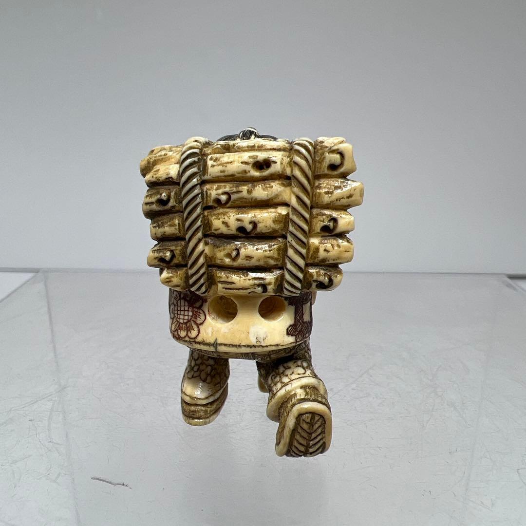 極上 人物 根付 タサオ 14g 東里8-0109☆2F