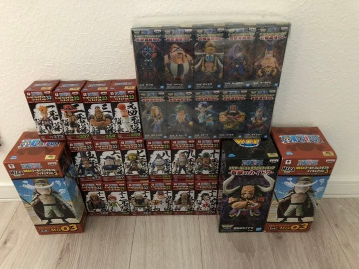 ワンピース ワーコレ vo32・33(白ひげ海賊団)&カイドウ(百獣)海賊団