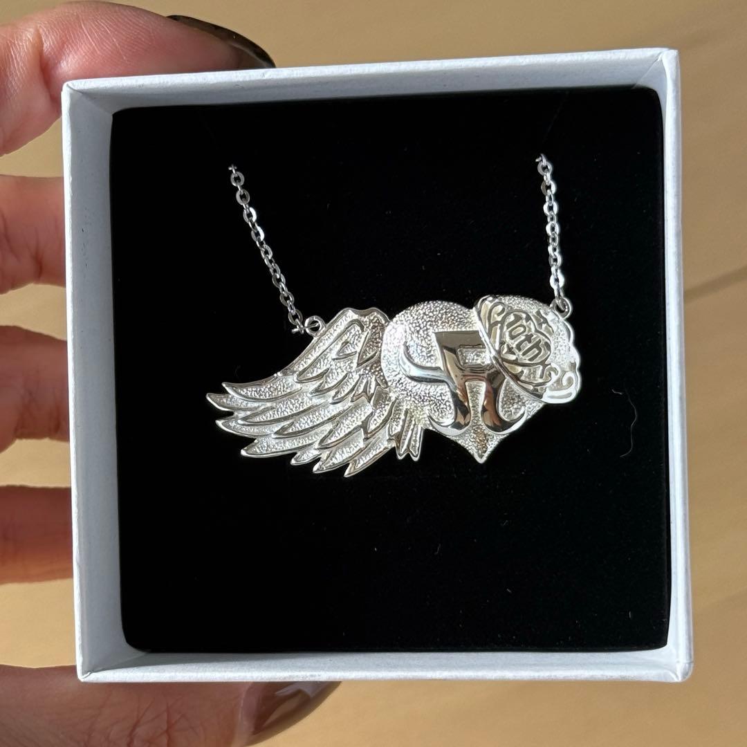 新品★silver925浜崎あゆみ10周年ロゴネックレス