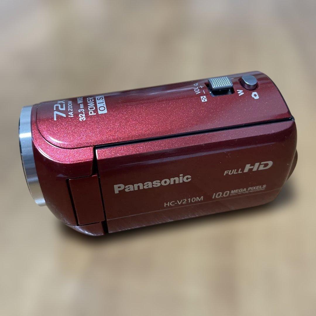 Panasonic HC-V210M ビデオカメラ 本体と付属品