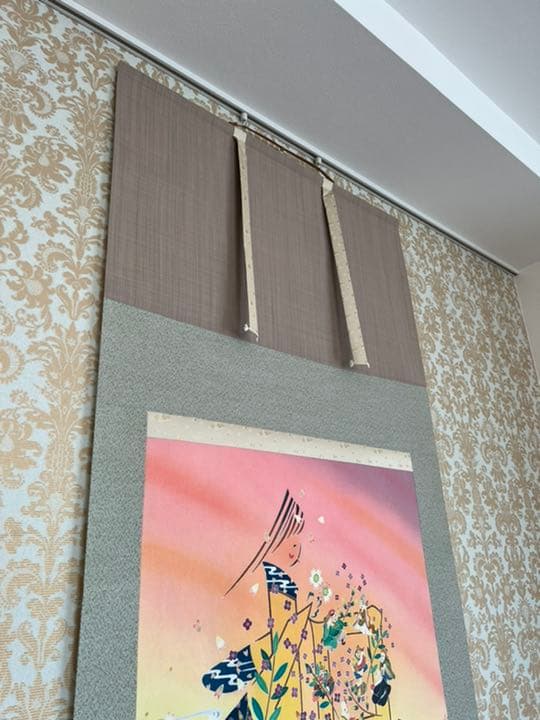 加賀友禅】七福神 和おん 掛軸の通販はau PAY マーケット - 輸入雑貨の