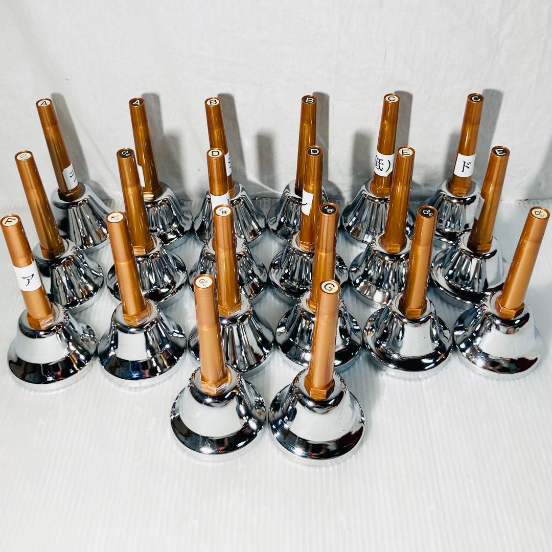 ハンドベル ミュージックベル ウチダ 20音 内田洋行 楽器 - メルカリ