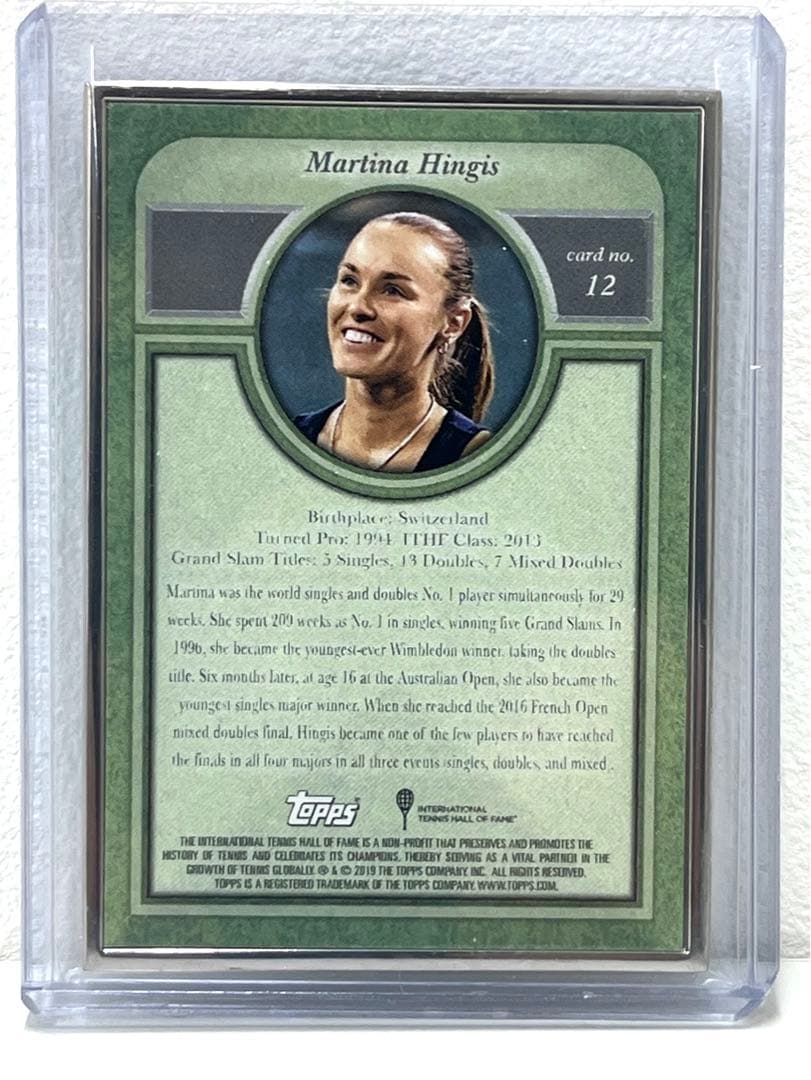【限定】Topps マルチナ・ヒンギス　47/50