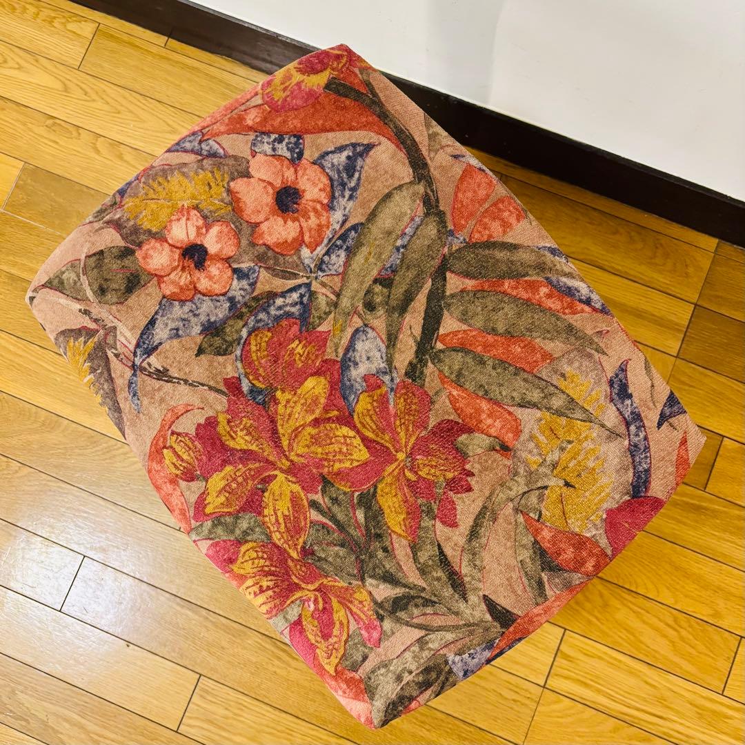 【美品】 金華山　スツール　オットマン ヨーロッパ　送料込み