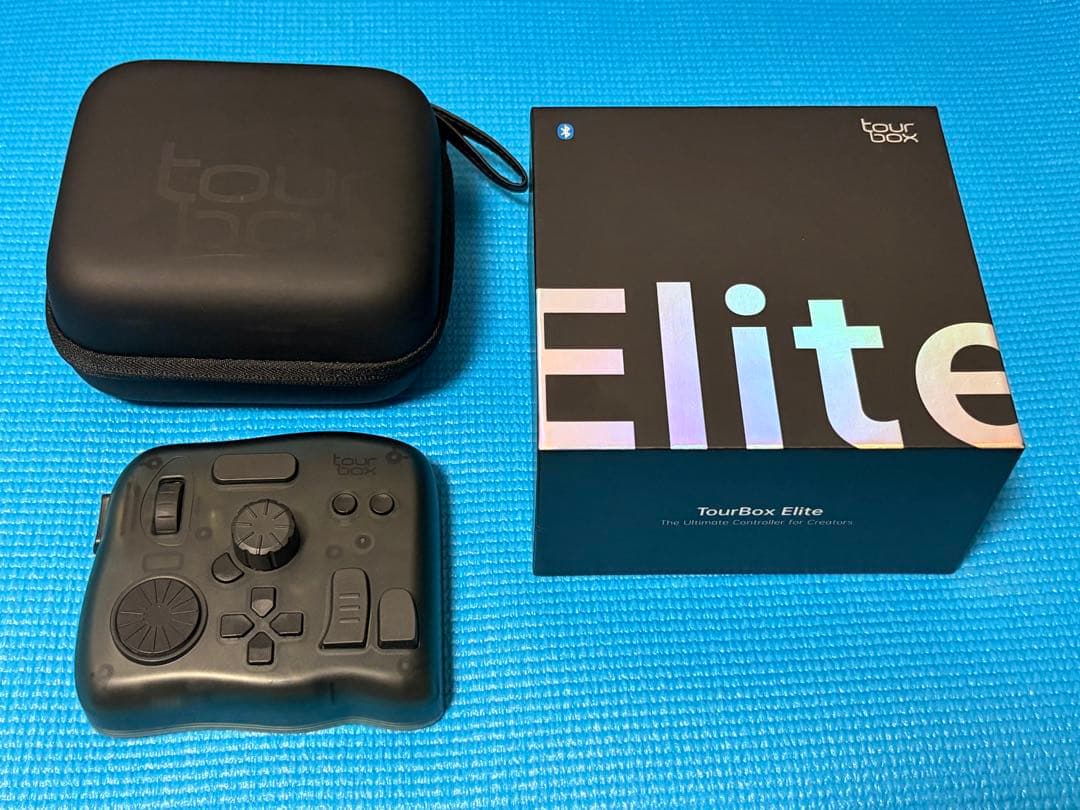 TourBox Elite トランスルーセントケース付き　動作確認済み 楽天市場】【送料無料】TourBox Elite - クリエイター向けの究極