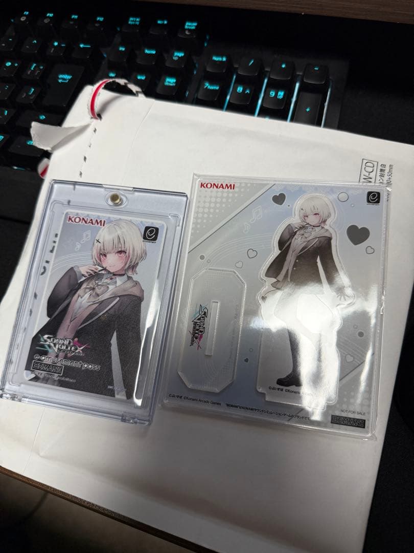 【新品】白上フブキ、空澄セナSOUND VOLTEX eパス 、アクスタ ホロライブ」白上フブキ×『SOUND VOLTEX EXCEED GEAR』コラボ開催