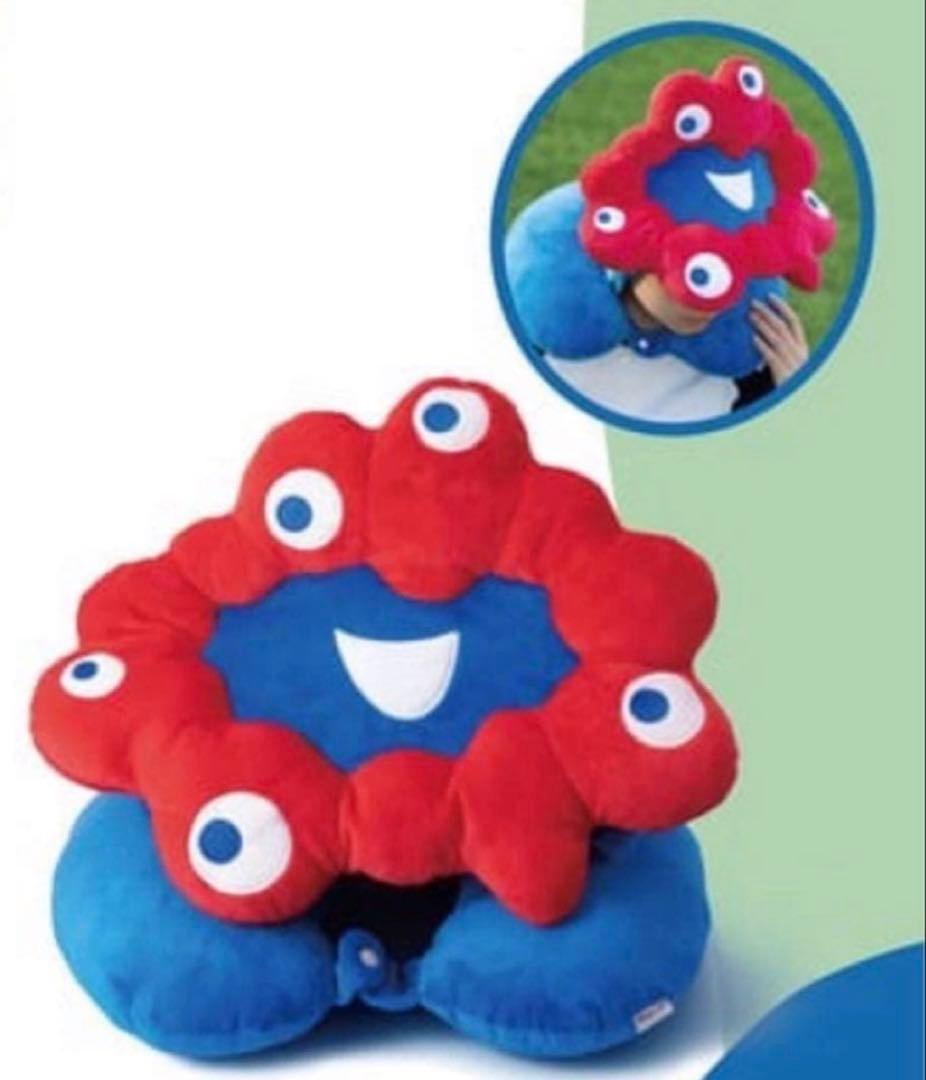 台湾限定　ミャクミャク　ネックピロー　大阪関西万博　首枕 レア商品※ 台湾限定 ミャクミャク ネックピロー - メルカリ