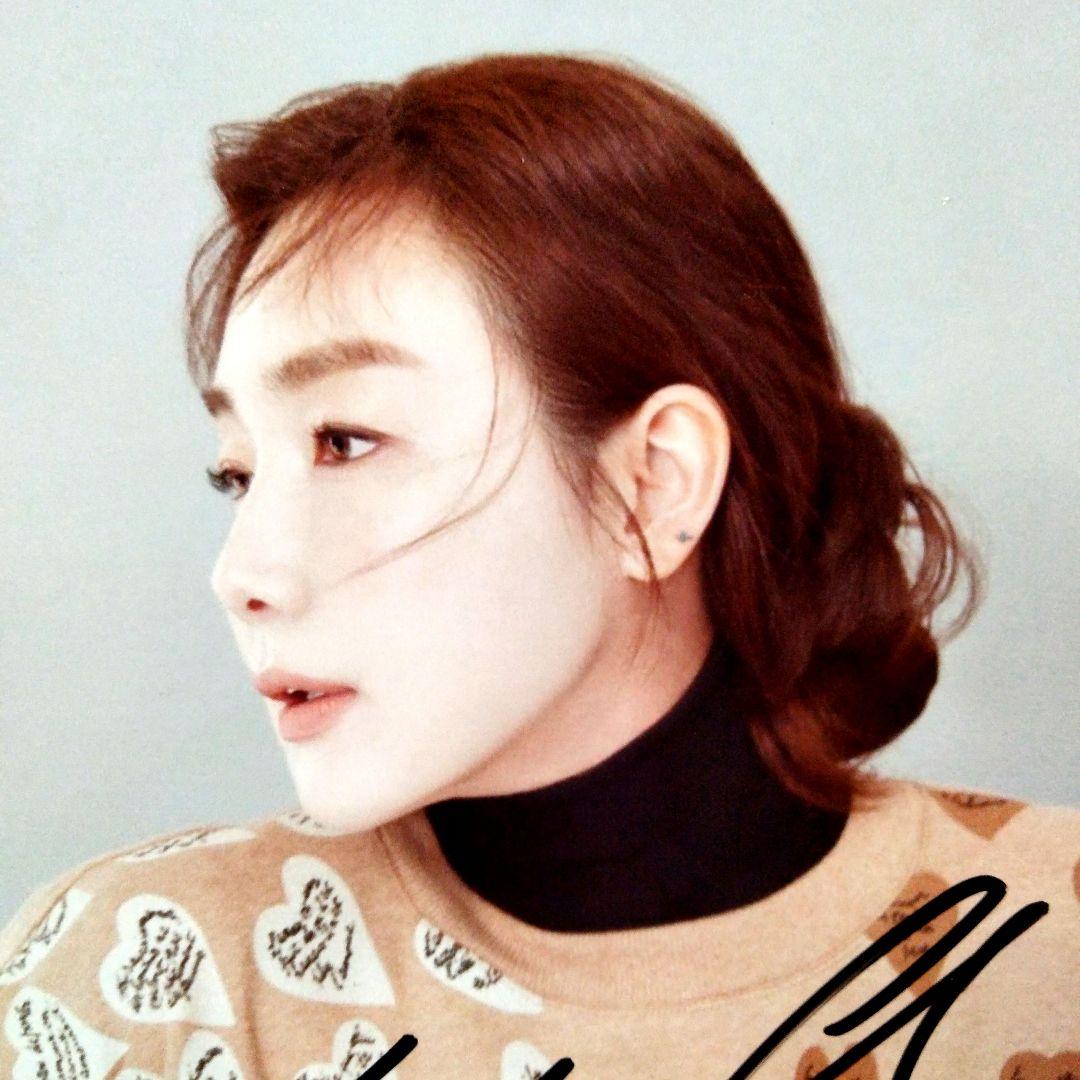 サンバ…セール中…チェ・ジウ直筆サイン入り2Lサイズ写真…