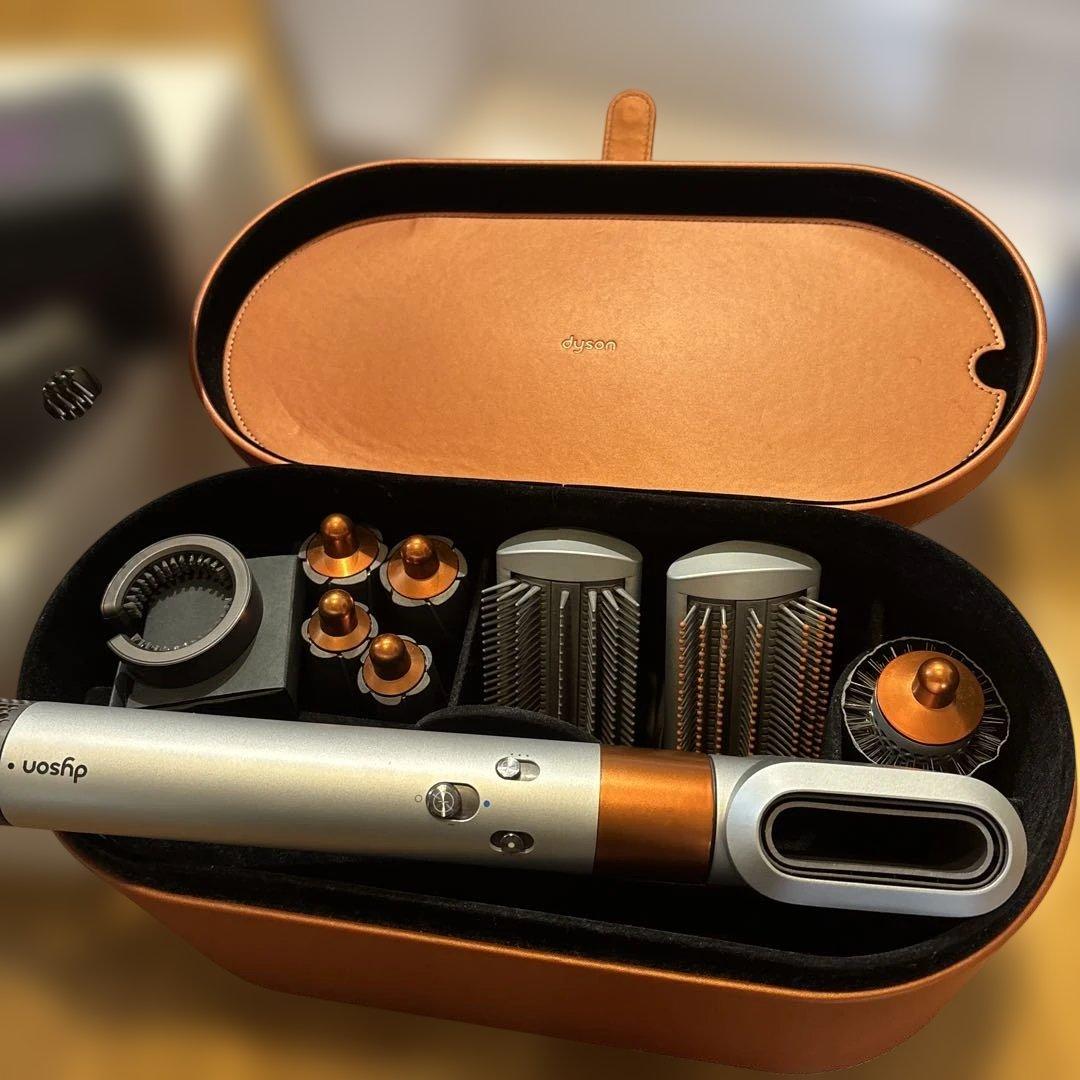 【限定色】Dyson Airwrap 完備シルバー/オレンジ　美品