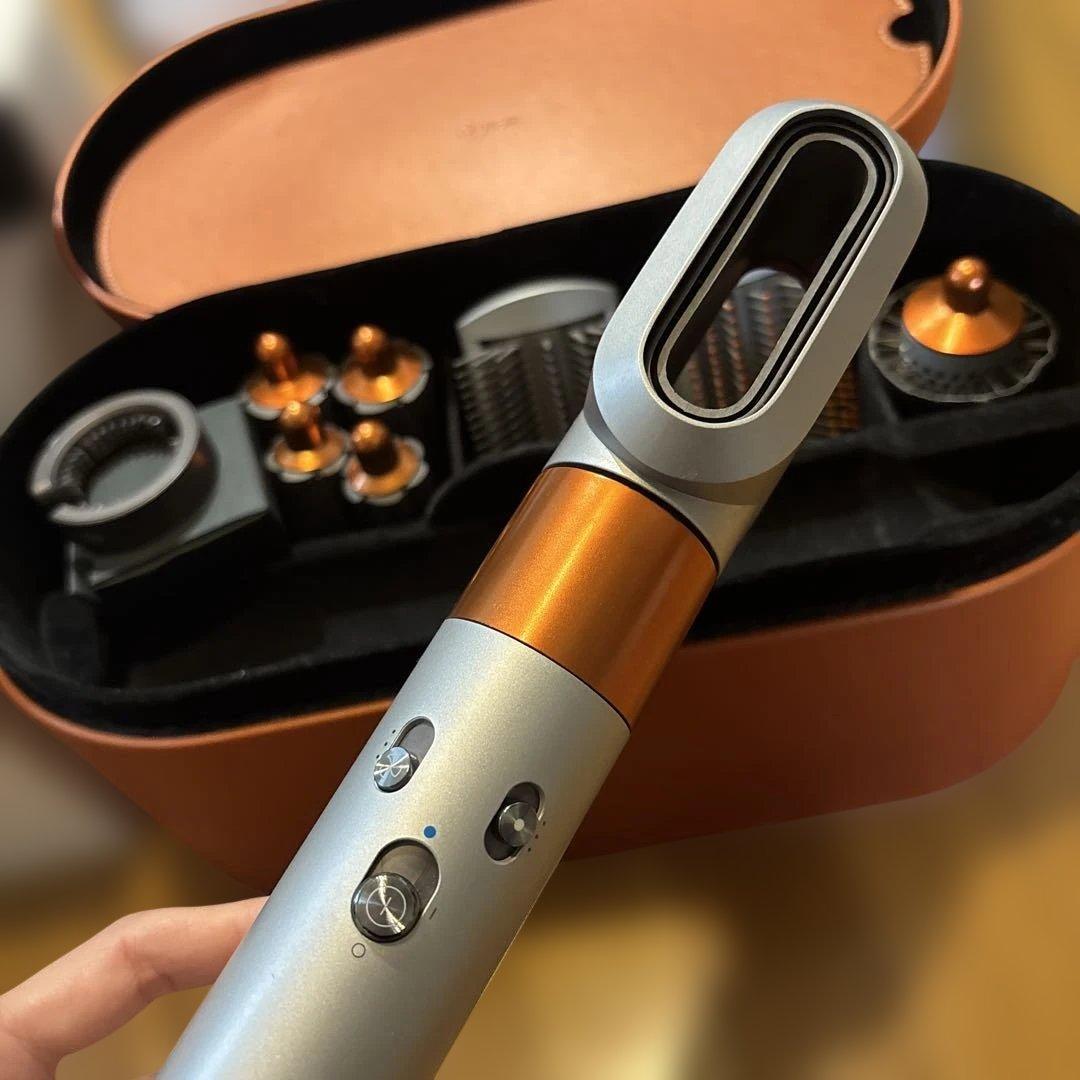 【限定色】Dyson Airwrap 完備シルバー/オレンジ　美品