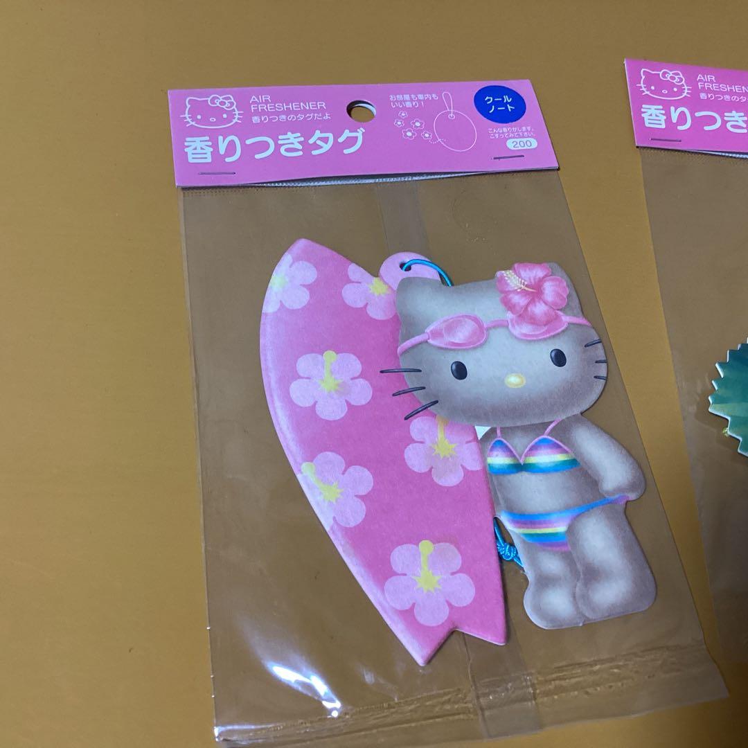2952ハローキティハワイ香りつきタグ