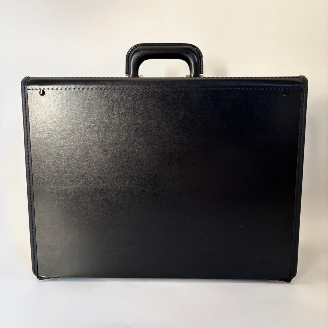 限定品✨️ JAL×ACE パイロットケース オールレザー 黒 本革