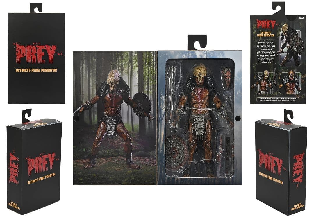 NECA フィアラルプレデター Feral Predator Prey 未開封