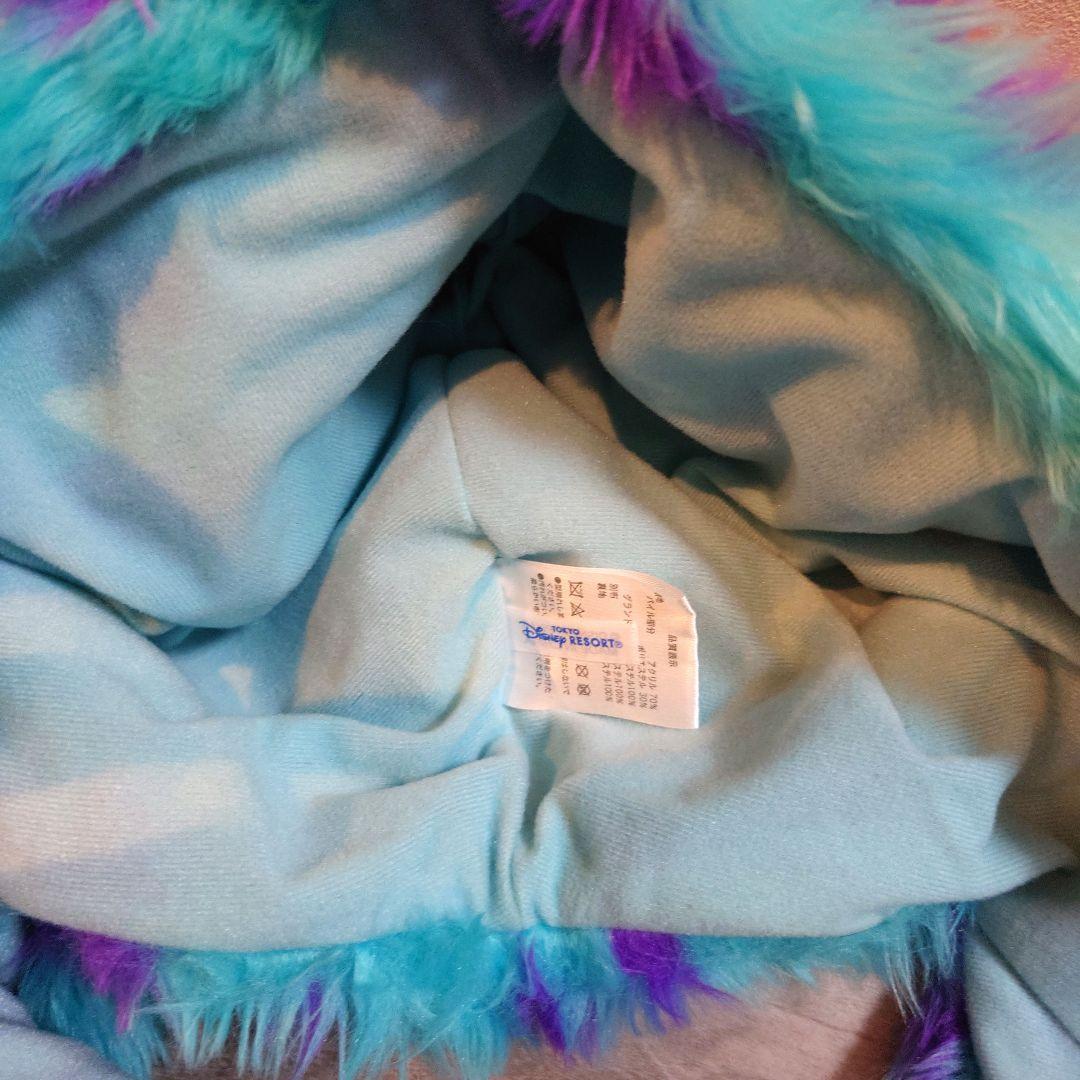 ディズニー　モンスターズインク　サリー　マフラーキャップ　ファンキャップ