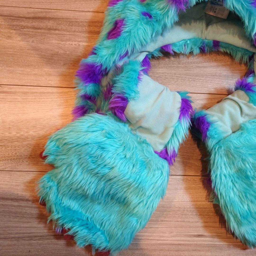 ディズニー　モンスターズインク　サリー　マフラーキャップ　ファンキャップ