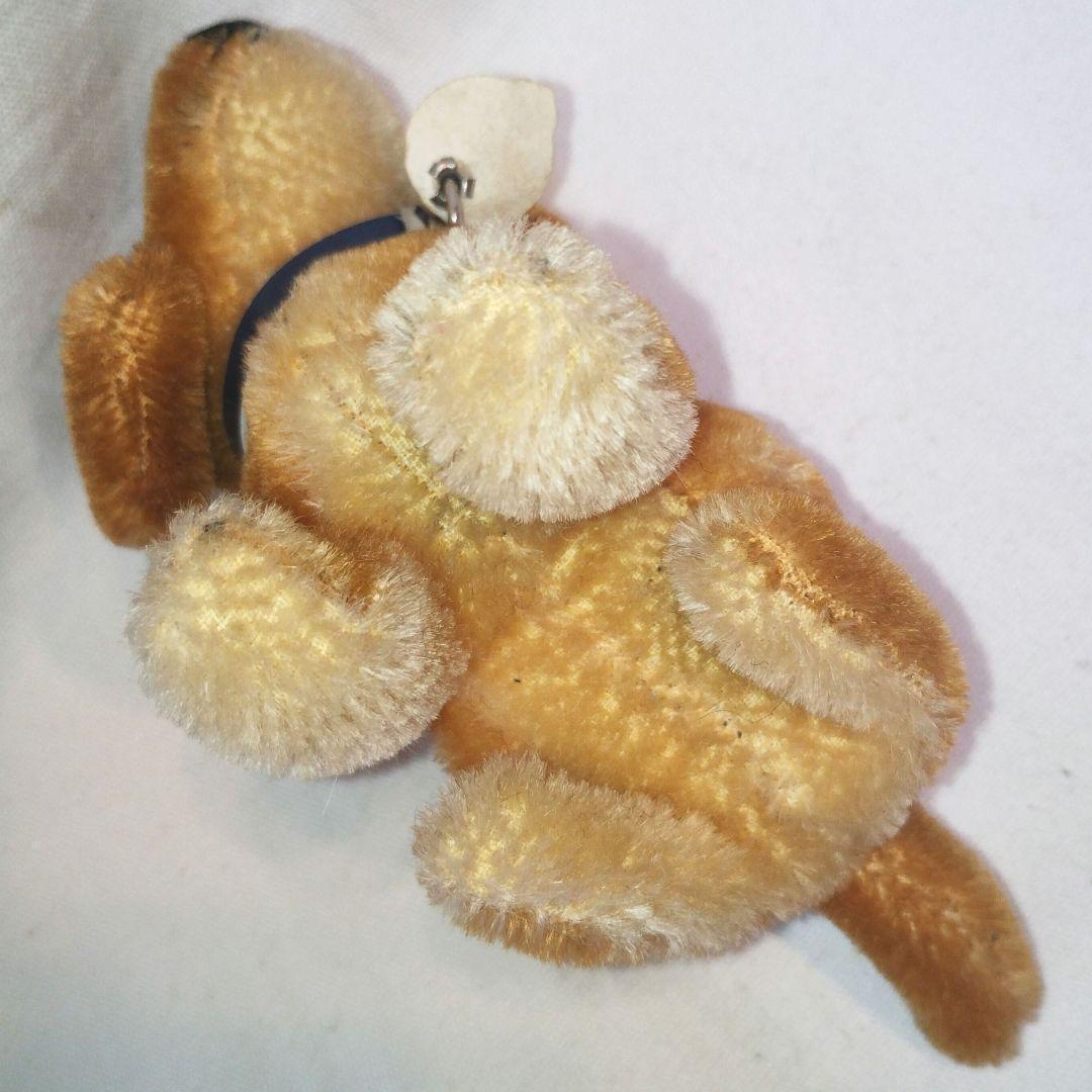 【アンティーク】シュタイフ 犬のぬいぐるみ　Dachshund Bazi