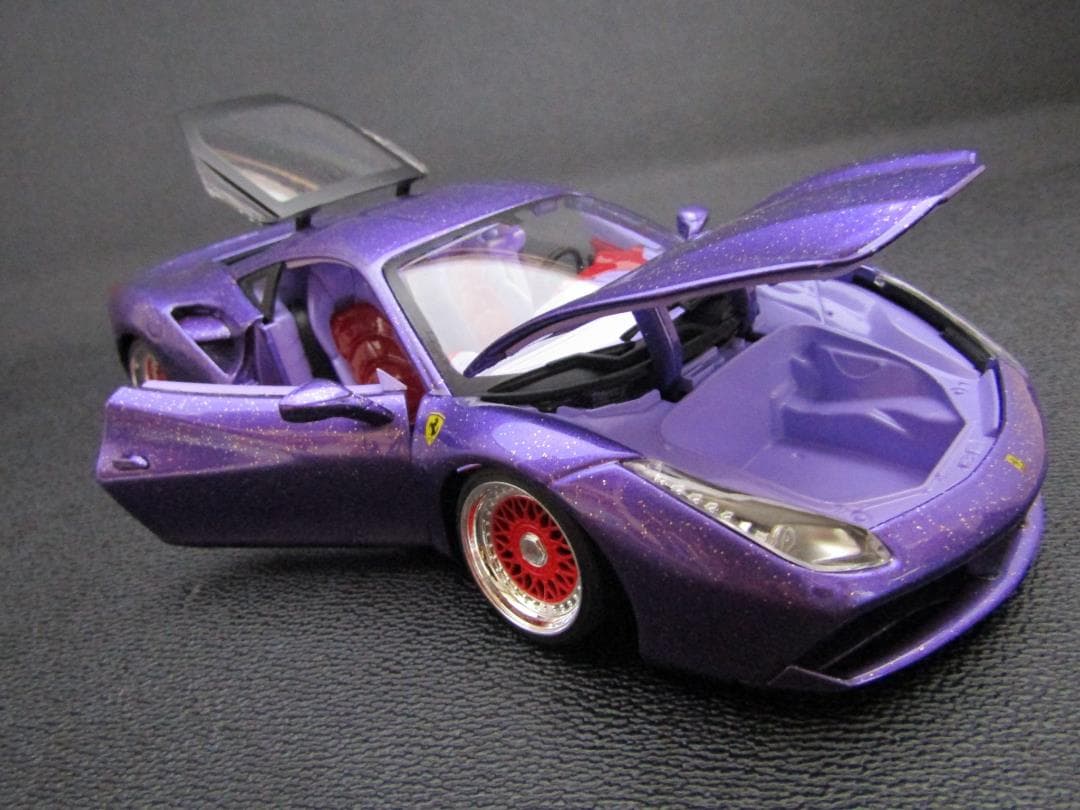 1/18 フェラーリ Ferrari 488GTB オールペン カスタム - メルカリ
