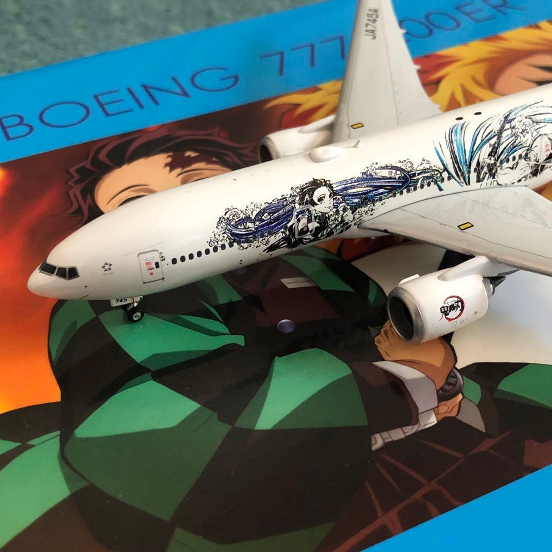 ANA 777-200ER 全日空 鬼滅の刃 JA745A 1:400 ANA B777-200ER JA745A 1/