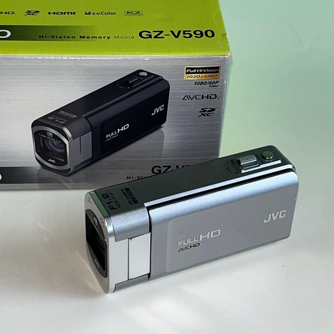 JVCケンウッド EVERIO ハイビジョン ムービー 64GB GZ-V590