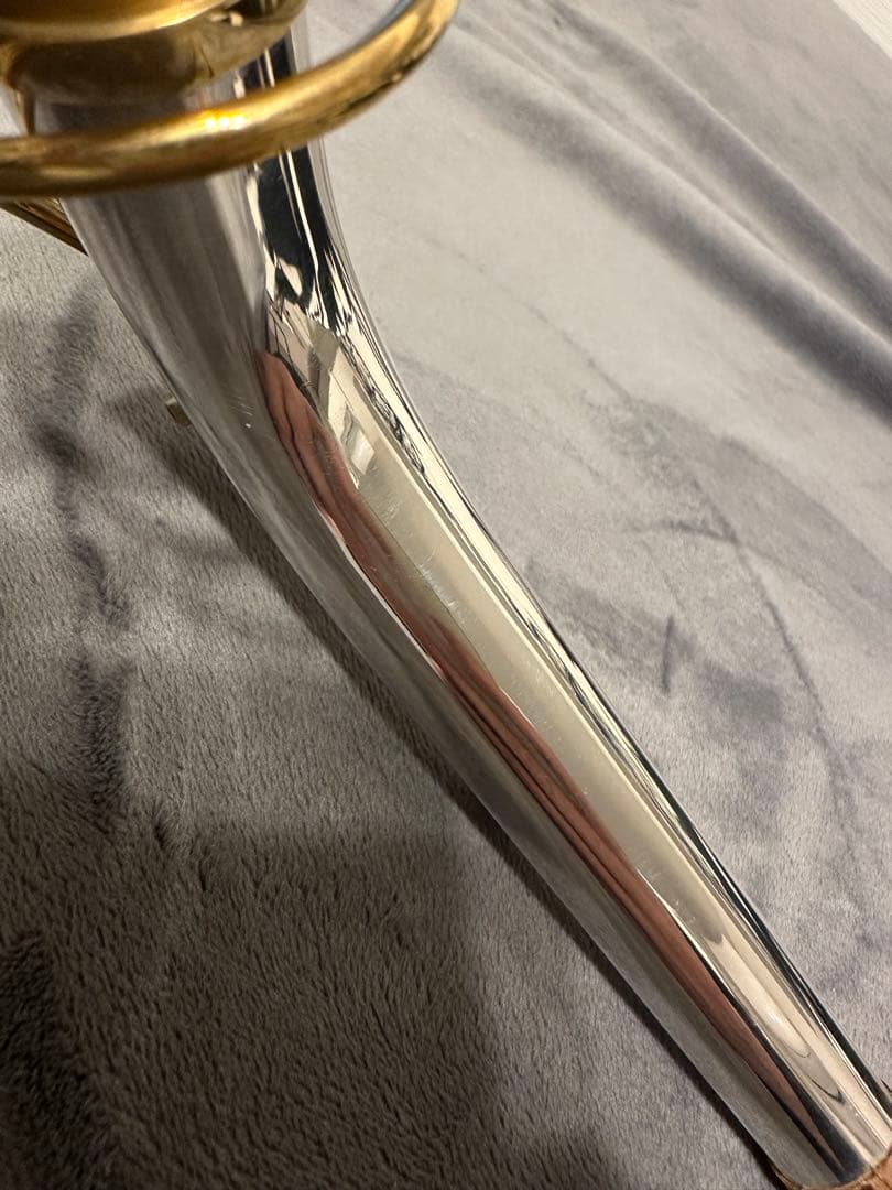 特注Gloger アルトサックス ネック スターリングシルバー　ヤマハ用