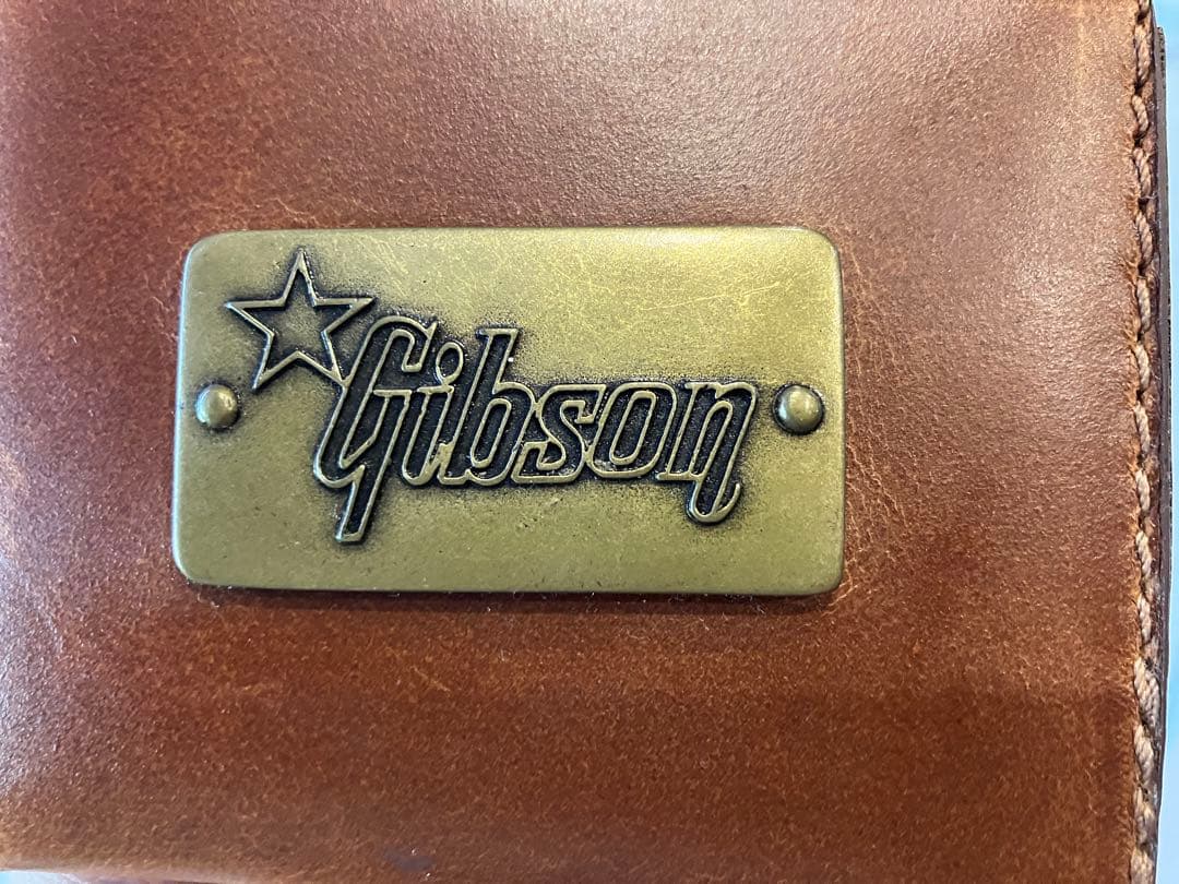 Gibson レザー財布／折りたたみ財布 最終値下げ！ Gibson レザー 二