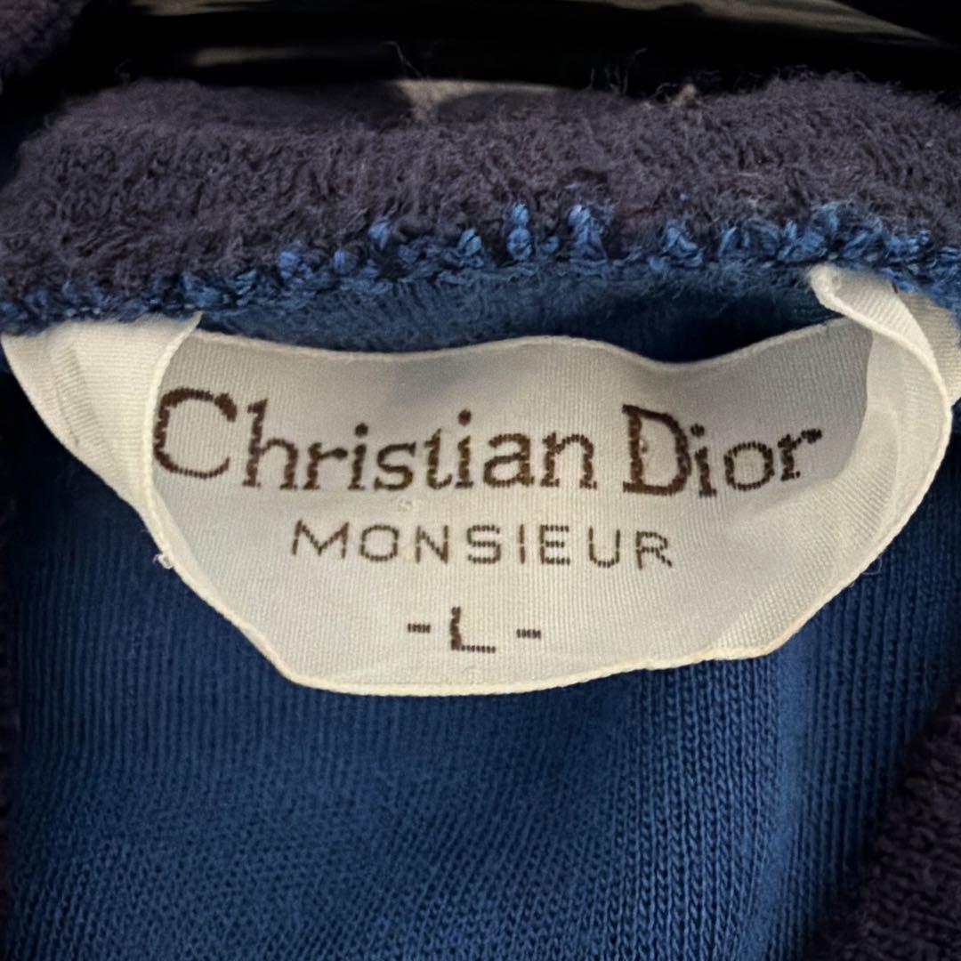 80s Christian Dior MONSIEUR 三角タグ ジップアップ