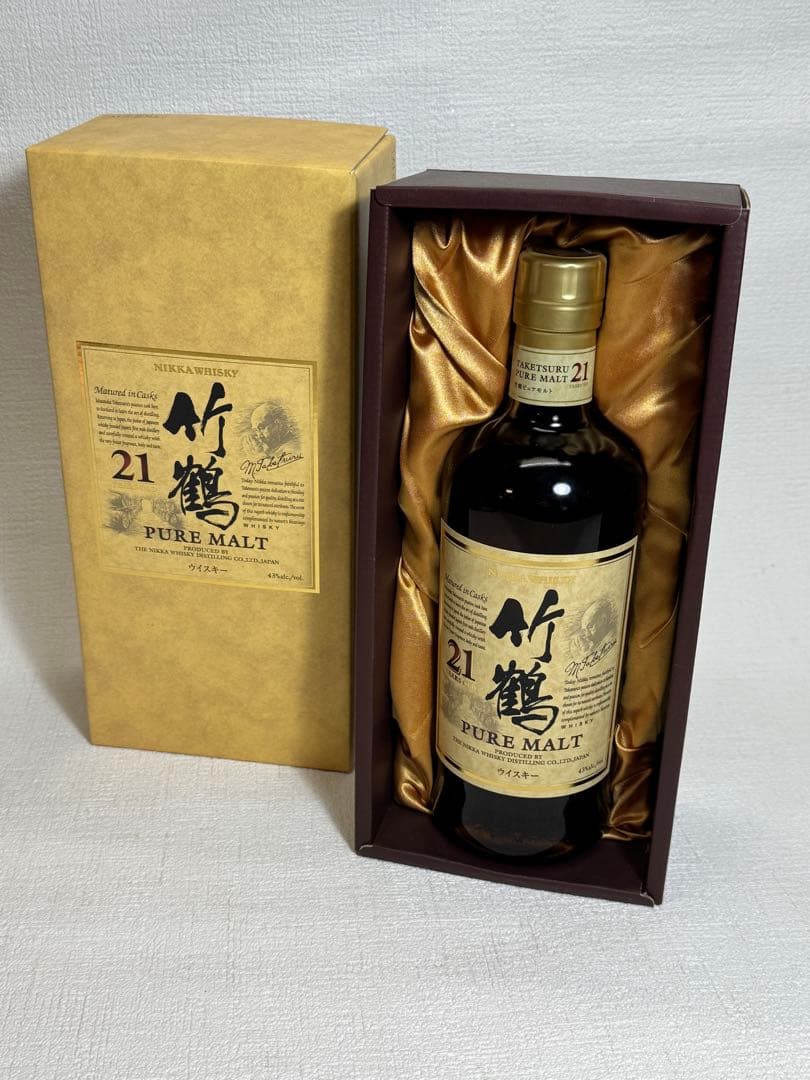 ニッカウイスキー 竹鶴 21年 ピュアモルト 700ml ニッカウヰスキー（NIKKA WHISKY） 竹鶴21年 ウイスキー ピュアモルト