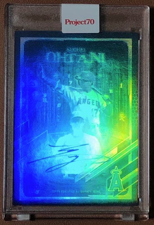 【大谷翔平選手 直筆サインカード】Topps Project70 #550